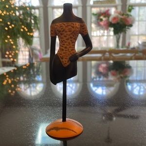 The Latest Thing  "ANIMAL INSTINCT "Leotard Fashion MANNEQUIN SCULPTURE Figurine